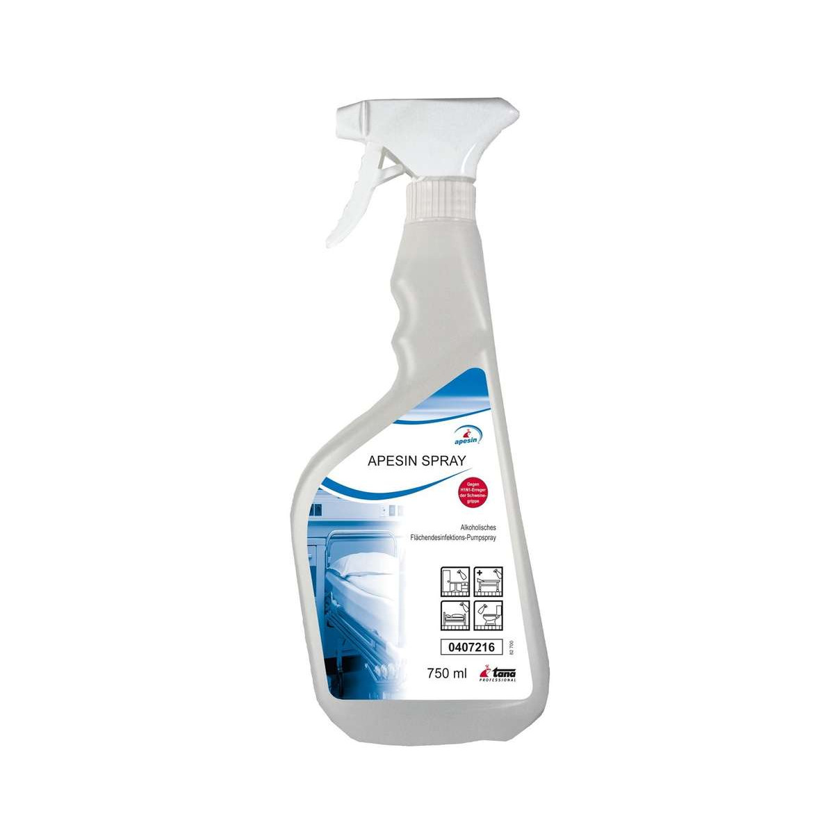 Pulvérisateur nettoyant désinfectant bactéricide 500ml