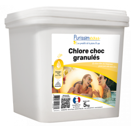 Chlore choc granulés Purissimeau PURISSIMEAU - 1