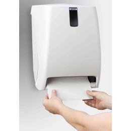 Distributeur d'essuie-mains Bosharon fixé au mur Distributeur d'essuie-mains  pour salle de bain Distributeur de papier hygiénique Cuisine pour la maison  Distributeur d'essuie-mains en papier - Accessoires salles de bain et WC 