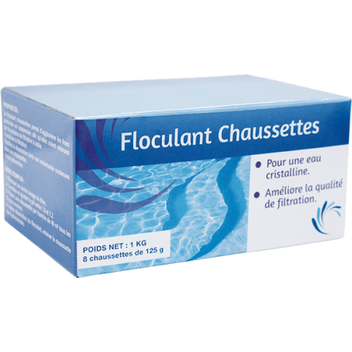 Floculant chaussettes - EDG by Aqualux - La boite de 10 Aqualux
