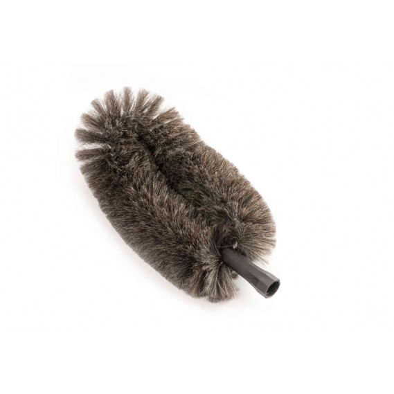 Tête de loup balai brosse vinyle | Manche télescopique 1 m à 1,75 m |  Nettoyage poussière toiles d'araignées moutons