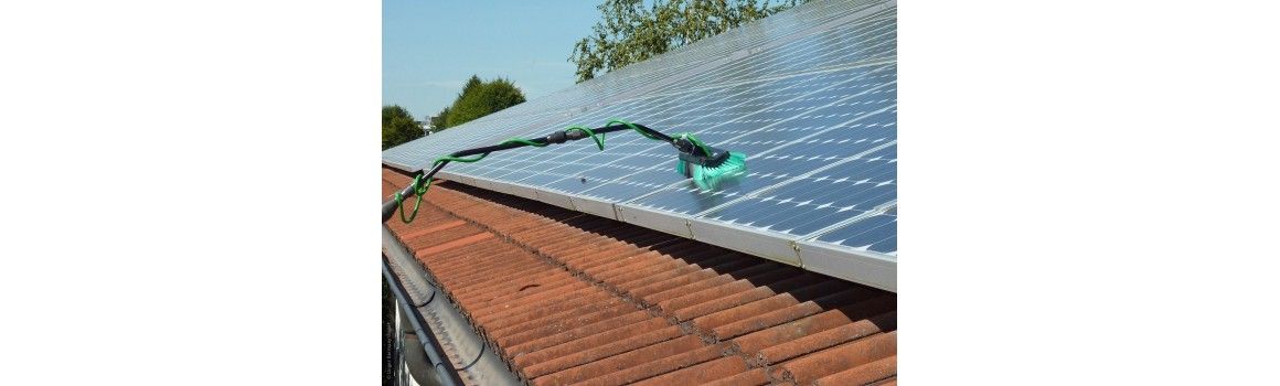 Nettoyage de panneaux solaires thermiques et photovoltaïques